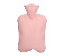 Tnfeeon Botella De Agua Caliente Bolsa De Agua Caliente Inyección De Agua Espesada para Dormitorio Dormitorio PVC Portátil 9.6 X 6.0in(Rosado)