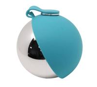 Tnfeeon Botella de Agua para Perros, Dispensador de Viaje para Mascotas de ABS con Recipiente de Silicona Plegable, Diseño de con Clip a Prueba de Fugas de 8,8 X,7 X 10,5 Cm, para Caminar, (Botella