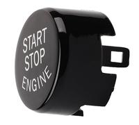 Tnfeeon Botón de Arranque del Automóvil Interruptor de Arranque del Motor Material ABS Resistente Elegante Acabado en Negro Fácil Instalación Los Propietarios de la Serie F30 F31 3 Actualizan el