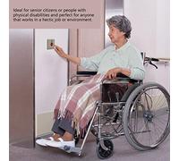 Tnfeeon Botón de Pánico SOS, de Alerta de Emergencia con Cable de 24 V CC para Seguridad de la Oficina en el Hogar, Fácil Instalación para Personas Mayores y Discapacitadas