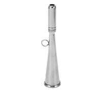 Tnfeeon Buerno de Mano de Mano de Acero Inoxidable Premium Blow Compact Boat Foghorn para Señalización de Emergencia