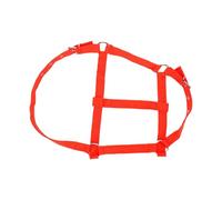 Tnfeeon Cabestro de Animales Ajustable, Cabestro de Animales Ajustable para Ganado de Granja Pequeña Apto para Varios Pequeños de Granja Granjeros (Rojo)