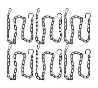 Tnfeeon Cadena de Colgantes para Cestas de Plantas Cadenas de Bucle de Hierro Robustas, de Colgador de 6 Paquetes para Linternas y Decoraciones,