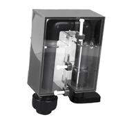 Tnfeeon Caja de Desbordamiento de Acrílico Circulación de Agua Eficiente Filtro de Sumidero Montado en la Pared para Acuarios de Agua Dulce y Salada Fácil Instalación Material Transparente Diseño