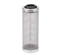 Tnfeeon Caja del Filtro del Acuario, Malla de Acero Inoxidable Cubierta de los Medios del Filtro Filtro Red Cubierta de la Caja Proteja los camarones(L Dia.16mm)