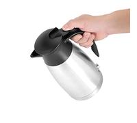 Tnfeeon Calefacción de Automóviles Eléctricos Havernas 12V 12V 1000 Ml de Agua de Acero Inoxidable con Sello de Silicona de Calidad de Alimentos, Resistente, Adecuada para Viajes en el Camino/Viaje