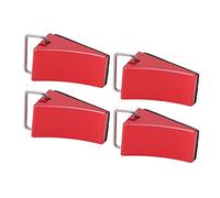 Tnfeeon Calzo para Rueda RC, Calzo de Aleación de Aluminio para Coches Modelo RC, Resistente Al Desgaste, Buena Fijación para Varios Coches de Control Remoto (Rojo)