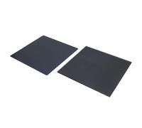 Tnfeeon Cama de Impresión de Vidrio Especial para P1S, Base Magnética de Alta Planitud que Garantiza una Impresión Precisa con Superficie Cuadrada de 9,25 Pulgadas, Plataforma Extraíble Fácil de