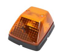 Tnfeeon Carcasa de Lámpara de Intermitente Delantero, Reemplazo de Luz de Señal Delantera con Plástico ABS Lado Izquierdo y Derecho for Todoterreno W460 W463 1979-2018 OE A0008207221 (Yellow)