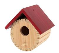 Tnfeeon Casa para Pájaros, Casas para Pájaros, Observación de Jardín para Casa para, Al Aire Libre, Pinzón, Golondrina, Reyezuelo, Cajas Nido de Madera de Pino, Cajas Nido Resistentes para Colgar