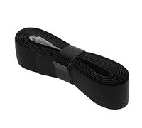 Tnfeeon Cinta de Agarre para Raqueta de Tenis, Sobregrip de Cuero Extraíble, Gran Sensación de Golpe, Absorción del Sudor, para Raquetas de Tenis y Bádminton (Black)