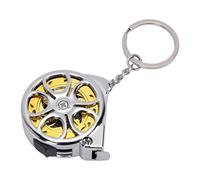Tnfeeon Cinta Métrica Llavero, 2 M de Largo, 10 Mm de Ancho, 4,2 Cm