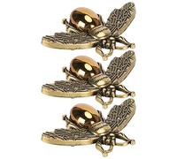 Tnfeeon Clamp/Holder de Zapato de Moda, Hebilla Elegante de Aleación de Zinc para Zapatos de Boda, Bueno para Sandalias y Tacones Planos (GOLD)