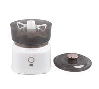 Tnfeeon Cocina El Bucle de Carne Eléctrica de la Cocina Es Fácil de Limpiar la Máquina de para El Jengibre Picado Debe Tener Herramientas para Investigadores de Alimentos (WHITE)