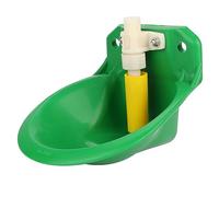 Tnfeeon Comedero Automático de Agua, Bebedero para Ganado de Acero Inoxidable con Válvula Flotante, Ideal para Ganado, Ovejas y Lechones