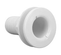 Tnfeeon Conector Pasante para Manguera Marina ABS de 1,5 Pulgadas, Plomería para Barcos a Través del Casco con Material Resistente a Impactos, para Sistemas de Plomería Marina e Instalaciones de