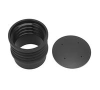Tnfeeon Contenedor de Vejiga de Molinillo de café con Cubierta de Aluminio, Amplia Compatibilidad con 900N/HC600/Fiorenzato/RF64 Coffee Molder, Ideal para la Cocina/hogar/restaurante para Uso