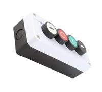 Tnfeeon Control de Interruptor Momentáneo, Botón de Parada hacia Arriba y hacia Abajo con Recuperación Automática con Protección IP32 y Clasificación de 400 V para Operaciones de Cabrestante de Grúa