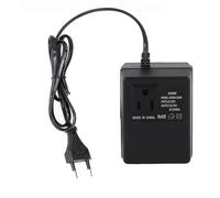 Tnfeeon Convertidor de Voltaje de 200 W, 220 V a 110 V, Adaptador de Corriente de Viaje Portátil para Dispositivos Electrónicos Pequeños, con Construcción de Plástico de Primera