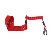 Tnfeeon Cordón de Repuesto para Interruptor de Apagado de Jet Ski, Cordón de Sujeción de Parada de Emergencia Flotante Rojo, Corte de Motor de Nailon y PU para WaveRunner WaveVenture WaveRaider