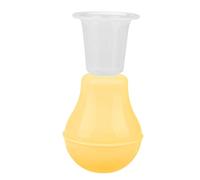 Tnfeeon Corrector de Pezón Aspirador Aspirador de Pezón Corrector de Silicona Suave de Corrección Física para Pezones Planos Invertidos Livianos Portátiles para Niñas para Niñas (YELLOW)