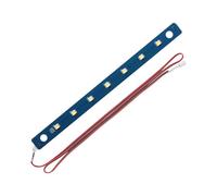 Tnfeeon D Accesorios para Impresora Adventuer 5M/ 5M Pro 24V Reemplazo de Tablero de Luz LED: 7 Piezas de Cuentas de Lámpara con Cable Tira de Iluminación Blanca Fría Brillante