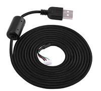 Tnfeeon de Cable USB -Musline 2M de para Mouse de Juego G500S, Fácil Uso, Color Negro