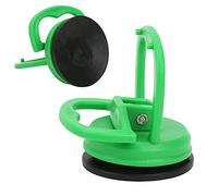 Tnfeeon de Regla con Ventosas de Alta Resistencia, Elevador de Extractor de Abolladuras con Silbato Rojo de Plástico para Plantillas de Regla para Acolchar (verde 804)