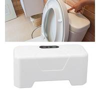 Tnfeeon Descargador Automático de Inodoros Hogar Inteligente Descargador Automático de Inodoros Inteligente Eléctrico Botón de Presión del Inodoro Sensor de Descarga Infrarrojos
