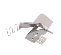 Tnfeeon Dobladillo de Costura, Encuadernadora de Cinta de Alta Resistencia de Acero Inoxidable para Máquinas de Coser Industriales, Acabado de Bordes Versátil para Prendas (34mm)