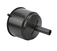 Tnfeeon Embudo de Filtro de Aceite de Boca Ancha AF15CB, Embudo de Filtro de de Plástico, Caudal de 12 GPM, Elimina Residuos de Suciedad de Agua, Portátil para Generador de Motocicleta RV SUV ATV