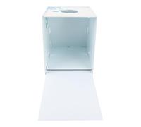 Tnfeeon Estación de Curado Caja de Curado de Resina Compacta para Proyectos de Impresora 3D Distribución Uniforme de la Luz Tiempo Rápido Gabinete Protegido contra el Polvo 9,1 X 9,1 X 7,5 Pulgadas