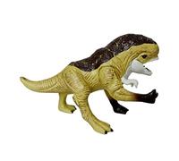 Tnfeeon Estatua de Resina de Dinosaurio Depredador Jurásico con Base Ponderada, Textura de Piel Detallada, Acabado Descolorido, 7,5 X 4,7 X 2,8 Pulgadas, 9,5 Oz para Escritorio de Oficina,