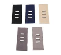 Tnfeeon Extensores de Cintura Elásticos, Extensor de Pantalones con Gancho de Metal Ajustable para Mayor Comodidad y Ajuste, Ideal para Hombres y Mujeres - Juego de 5 Piezas