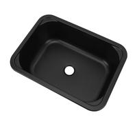 Tnfeeon Fregadero para Vehículos Recreativos Lavabo de Acero Inoxidable Capacidad de 12 Litros Orificio de Drenaje de 40 Mm para Botes y Campistas Construcción a Prueba de Herrumbre Se Adapta a