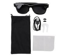 Tnfeeon Gafas Inteligentes de IA, Video de 800W Cámara 8MP, Gafas Inteligentes con Cámara y Bluetooth, IA para Llamadas y Musi, Protección UV, Ropa Antiadhal (Gafas de Sol)