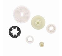 Tnfeeon Gases de la Ventana del Automóvil Kit de Reemplazo de Engranaje del Motor Ajuste de Metal Duradero para 3 2008-2009, Equipo de Motor de Elevación de Ventana para Profesionales