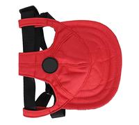 Tnfeeon Gorra de Béisbol para, Gorro de Algodón Ajustable con Orificios para Las Orejas, Gorra Roja para Mascotas con Protección Solar para Actividades Al Aire Libre (S)