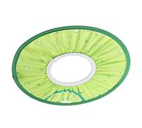 Tnfeeon Gorro de Ducha para bebé de Dibujos Animados, Tela Impermeable, Protege los Ojos y Oídos del bebé, Diseño Cómodo para Bañarse y Lavarse con champú (GREEN)