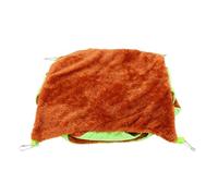 Tnfeeon Hamacas Jaula para Mascotas Suave y Plegable Desmontable Hamaca Colgante para Animales Pequeños Accesorios para Jaulas Cama Colgante para Mascotas Hamaca para Ratas Hurón de 3 Niveles (Green)