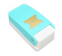 Tnfeeon Herramienta Perforadora de Marcapáginas de Bricolaje, Perforadora de Pestañas de Material ABS para Etiquetas y Marcadores Personalizados, Ideal para álbumes de Recortes y Fabricación de