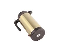 Tnfeeon Hervidor de Agua para Coche, Termo de Viaje de Acero Inoxidable de 12 V, Botella de Agua con Calefacción Eléctrica de 1000 Ml con Luz Indicadora de Aislamiento Al Vacío para Viajes por