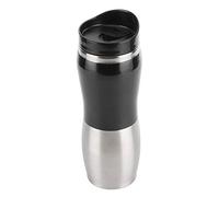 Tnfeeon Hervidor Eléctrico para Coche, Taza Calefactora de Acero Inoxidable 304, 12 V, 400 Ml, 50 W, Taza de Viaje Portátil con Tapa a Prueba de Fugas, Hierve Agua a 212 F para Conductores, (DC24V)