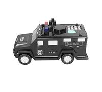 Tnfeeon Hucha de Coche Blindada con Contraseña, Desbloqueo de Huellas Dactilares, 9 Canciones, Luces Intermitentes de 11 X 5,5 X Pulgadas, Herramienta de Ahorro Educativo para Jóvenes Estudiantes Que