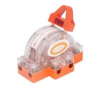 Tnfeeon Interruptor de Cuchilla de Desconexión Transparente, Corte de Energía de Seguridad de Doble Polo con Visibilidad del Indicador 32 Amperios 240 Voltios para Respaldo de Generador Industrial y