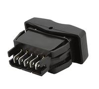 Tnfeeon Interruptor de Elevalunas Eléctrico ABS Interruptor de Control de Ventana de un Solo Botón 6001546816 Reemplazo de Alta Sensibilidad Plug and Play para Controladores Logan 2004 2014