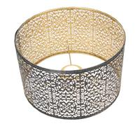 Tnfeeon Iron Hollow Out Modern Decorative Shade Cylinder Shade Mesa Lámpara Lámpara de la para la Pared del Techo de la Pared Colgante con Construcción de