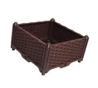 Tnfeeon Jardinera Elevada para Jardín, Macetero Elevado, Rectangular de Plástico para Flores, Verduras, Balcón, Escuela, Jardinería Al Aire Libre (#1)