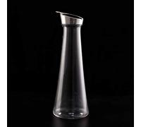 Tnfeeon Jarra Acrílica de 1400 Ml con Tapa, Dispensador de Bebidas Transparente, Jarra de Bebidas a Prueba de Roturas para Agua y té Helado, Perfecta para Familias y Fiestas