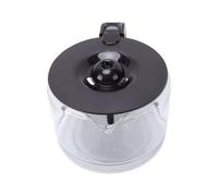 Tnfeeon Jarra de café de Repuesto de 1,5 L, 10 Tazas para, para Máquina de Hacer Cerveza, Jarra de Vidrio a Prueba de Explosiones, Olla de Repuesto de 1,5 L, 10 Tazas de Vidrio
